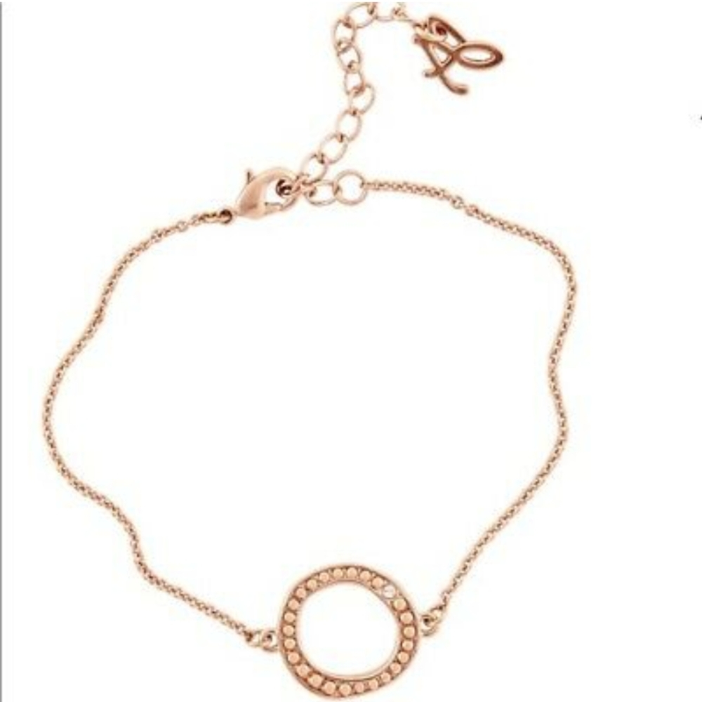 NWT Adore rose gold bracelet w/ Swarovski crystal